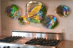 Kitchen fused art pieces